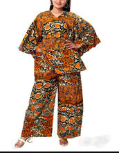 Load image into Gallery viewer, African Print Women&#39;s Pant Sets
