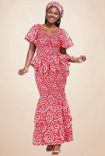 Load image into Gallery viewer, African Print Women&#39;s Dress
