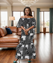 Load image into Gallery viewer, African Print Women&#39;s Dress
