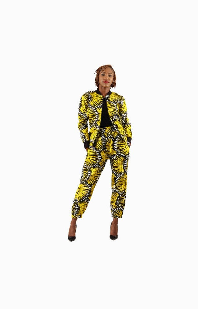African Print Jacket Set-Unisex
