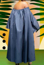 Load image into Gallery viewer, Denim Hilo Cape Top
