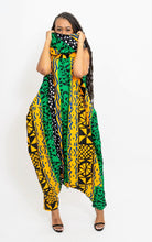Load image into Gallery viewer, African Print Women&#39;s Convertible Romper to Dress
