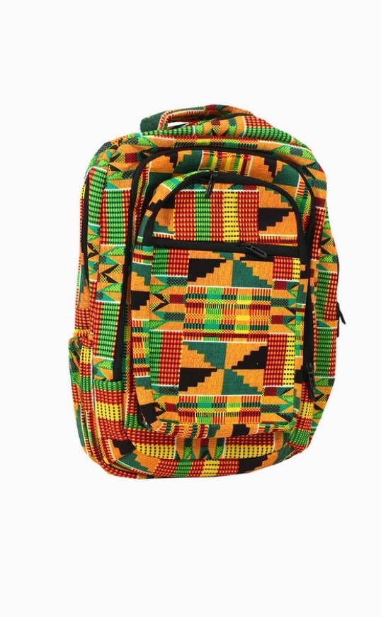 African Print Pack Bag