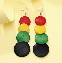 Load image into Gallery viewer, Afro-Centric Crafted Earrings
