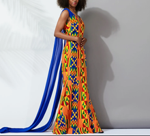 Load image into Gallery viewer, African Print Kente Dress
