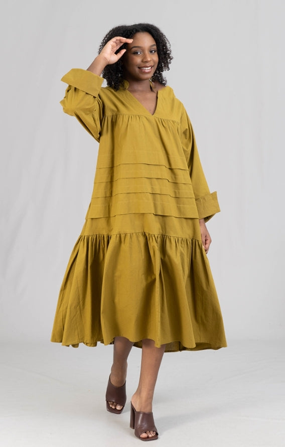 ara maxi dress Tiered Maxi Dress – ARA AFRICAN COUTURE LLC
