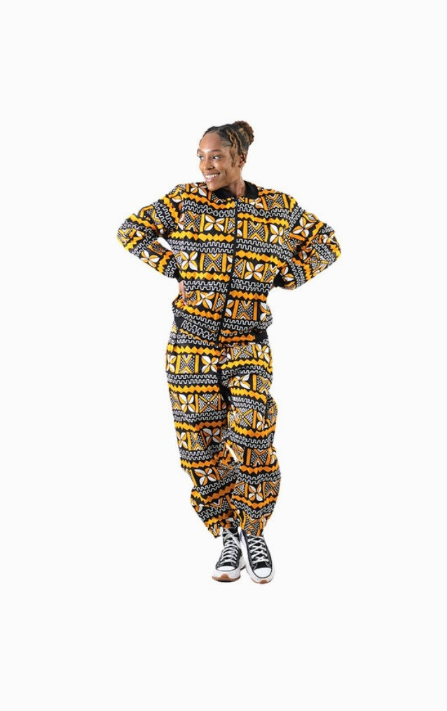 African Print Unisex Sweatpants Set