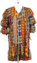 Load image into Gallery viewer, African Print Tribal Dress
