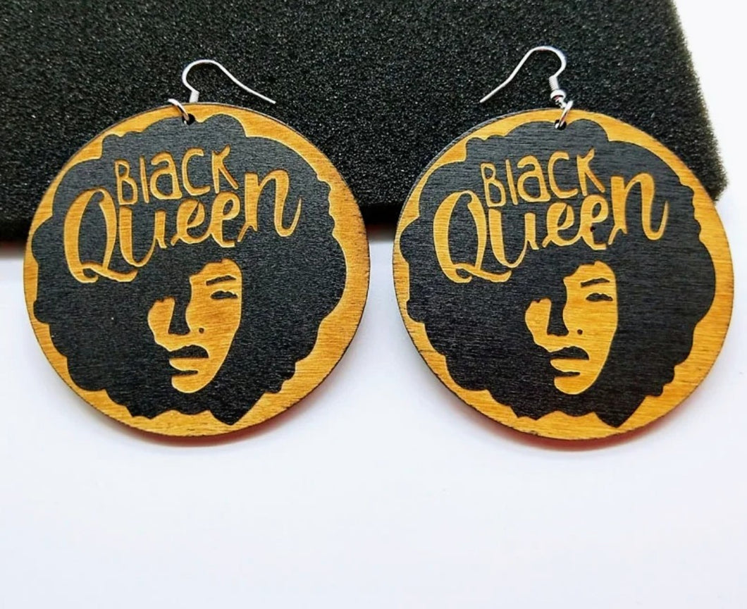 Black Queen Earrings