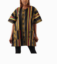 Load image into Gallery viewer, African Print Kente Top-Unisex
